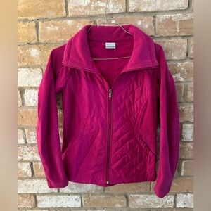 Columbia Women's Fuchsia Ski Jacket. Size women’s small